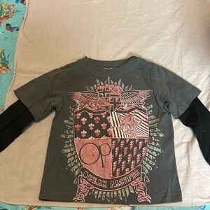 OP Long Sleeve Crest Shirt